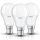 3PAK LED izzó B22d A60 8.5W = 60W 806lm 2700K Meleg 360° OSRAM