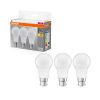 3x LED izzó A60 B22d 8W = 60W 806lm 2700K Meleg 150°-os foglalat Osram