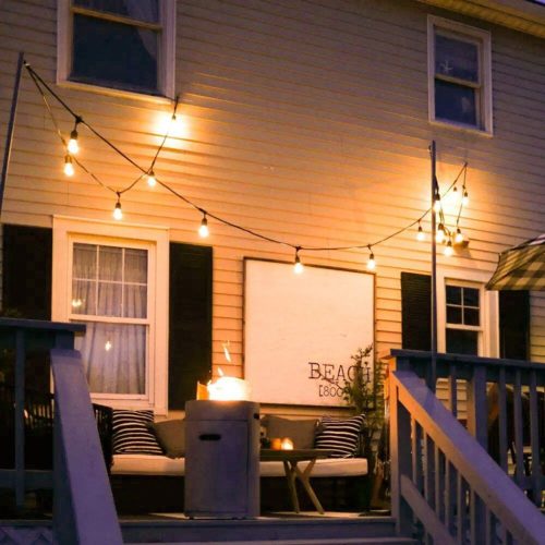 LED izzólámpa E27 ST45 2W = 20W 200lm 2800K meleg