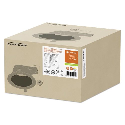 LED Panel Süllyesztett Spotlámpa 18W 1930lm CCT Spot Fehér Beépíthető Világítás Ledvance