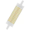 LED izzó R7s 118mm 18.2W 2452lm 2700K meleg 300° OSRAM teljesítményosztály