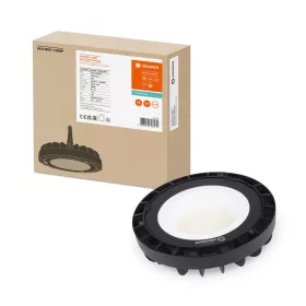   LED ipari lámpatest 83W 10000lm 4000K semleges fekete IP65 IK06 nagy öbölre szerelhető kompakt Ledvance