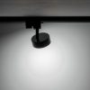 Sínre szerelhető spotlámpa 1 fázisú GX53-hoz, fekete, modern PROFIL PUCK 10358 Nowodvorski