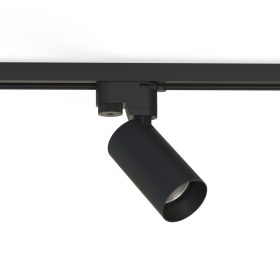   Sínre szerelhető lámpa, 1 fázisú, GU10, fekete, PROFIL MONO, 7581, Nowodvorski