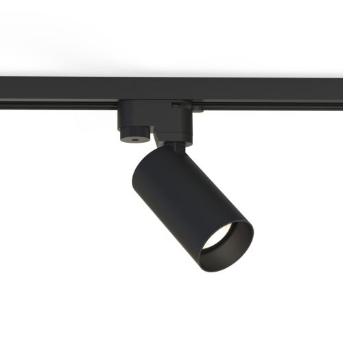 Sínre szerelhető lámpa, 1 fázisú, GU10, fekete, PROFIL MONO, 7581, Nowodvorski