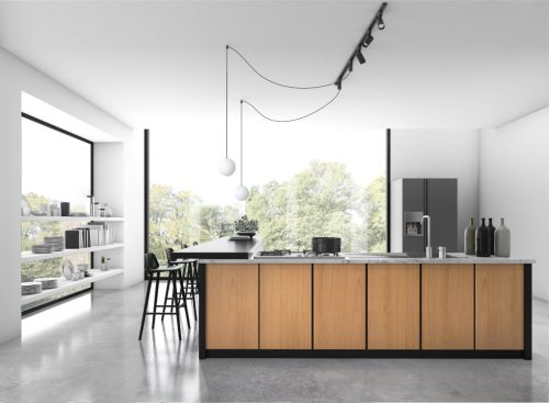 Sínre szerelhető lámpa, 1 fázisú, GU10, fekete, PROFIL MONO, 7581, Nowodvorski