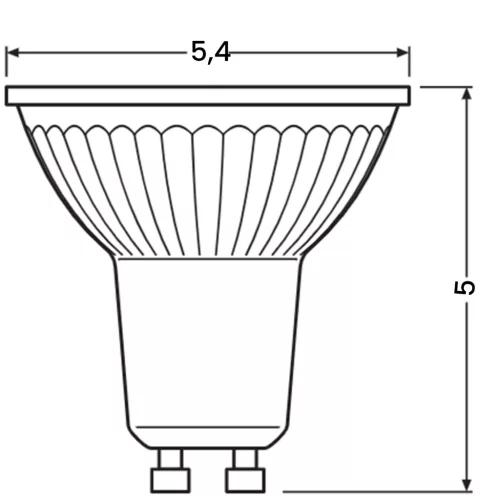 GU10 LED izzó 6.9W 575lm 4000K semleges LEDVANCE érték