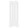 LED fénycső, egyoldalas, 2G10, 20W = 36W, 2500lm, 4000K, semleges, 130°, DULUX LED F EM és AC, Osram