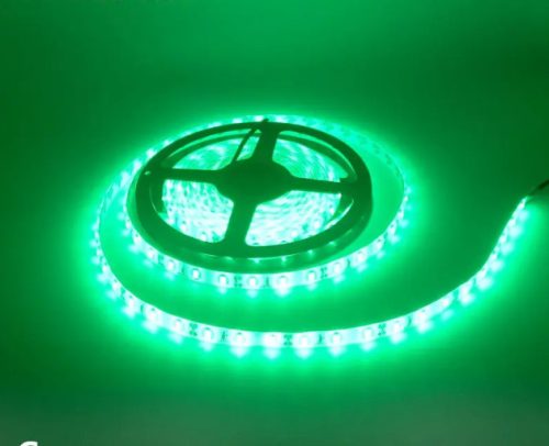 LED szalag 12V 24W 300LED Zöld 8mm 5m ECOLIGHT