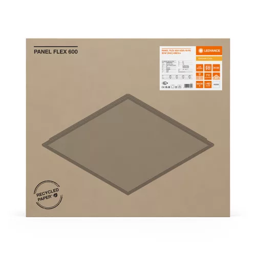 LED panel mennyezeti lámpatest 30W 4000K 4860lm Semleges fehér 60x60cm Flex Ledvance