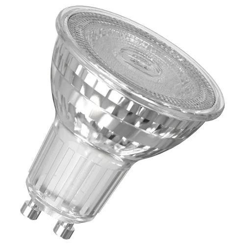 LED izzó spotlámpa GU10 PAR16 6.9W = 80W 575lm 3000K Meleg 36° Ledvance